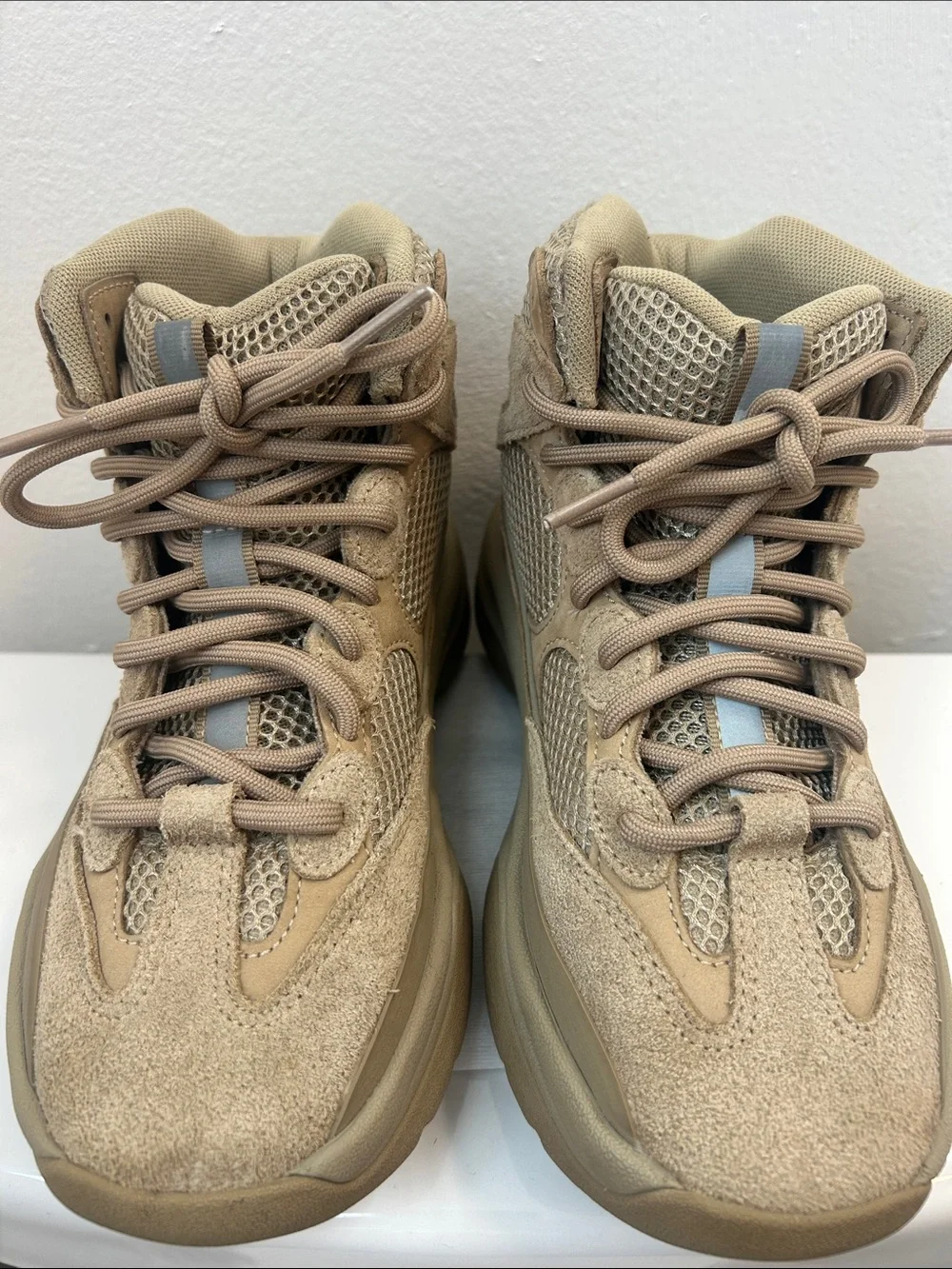 Yeezy Desert Tan Mid-Top Sneaker